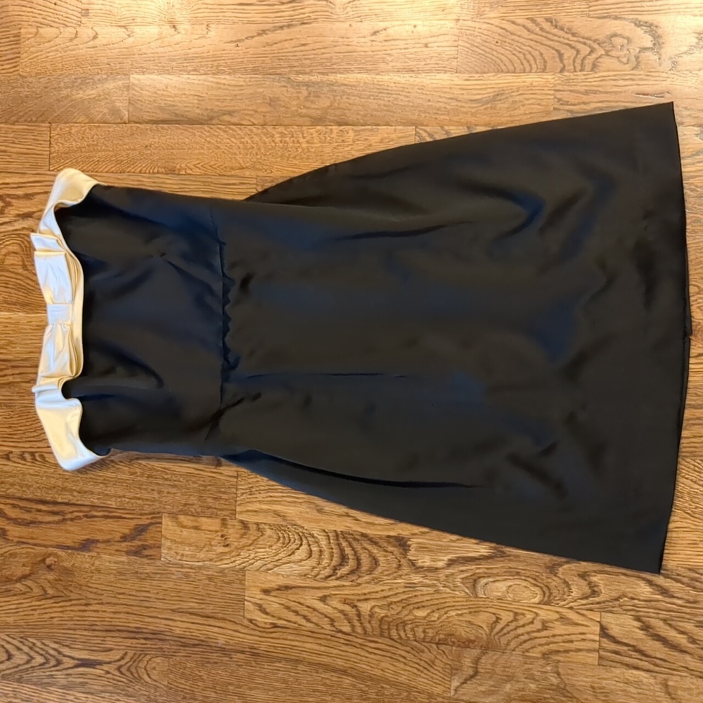 Betsey Johnson strapless silk dress